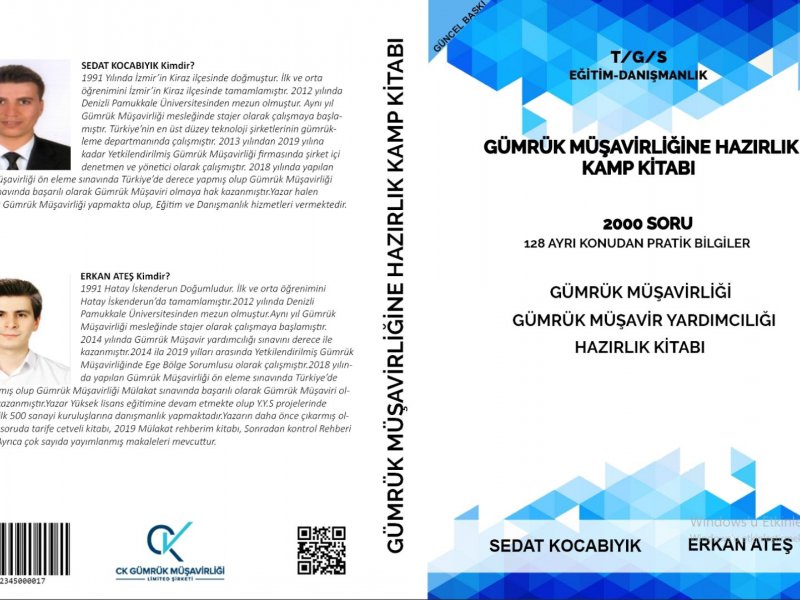 Gümrük Müşavirliği Kamp Kitabı